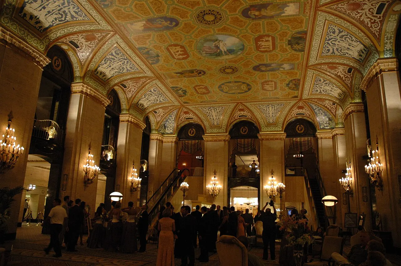 Palmer House, a Hilton Hotel, Chicago: Inside a Fancy Hotel, Palmer House Hilton, Chicago